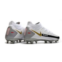 fodboldstøvler Nike Phantom Generative Texture Elite DF FG Hvid Sort Rød Guld_4.jpg